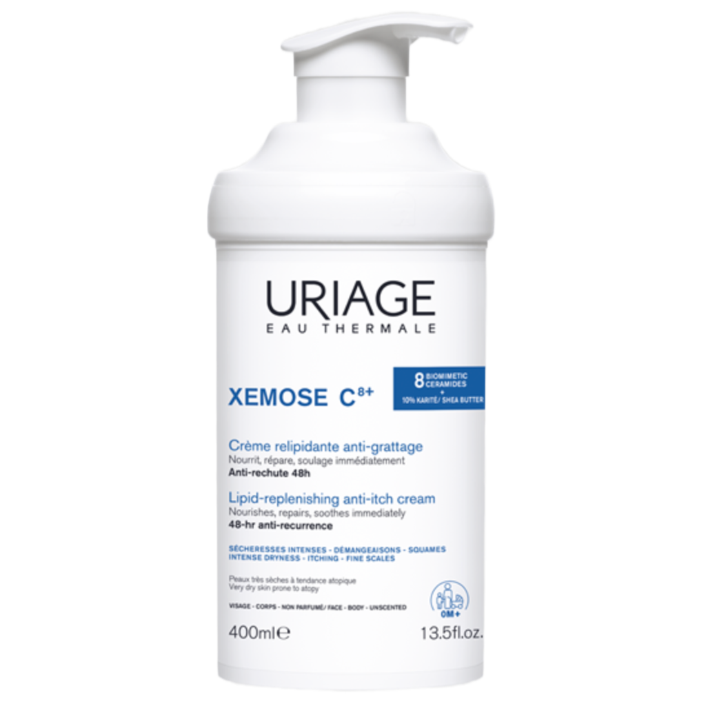 【Uriage】XEMOSE C8+ Relipidating Anti-Scratch Cream 400 mL <13.5 fl oz>