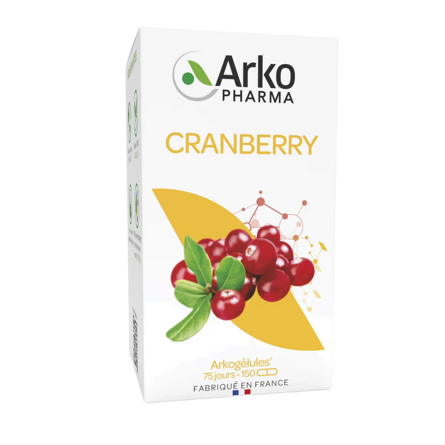 【Arkopharma】Arkogelules Cranberryne 150 Capsules