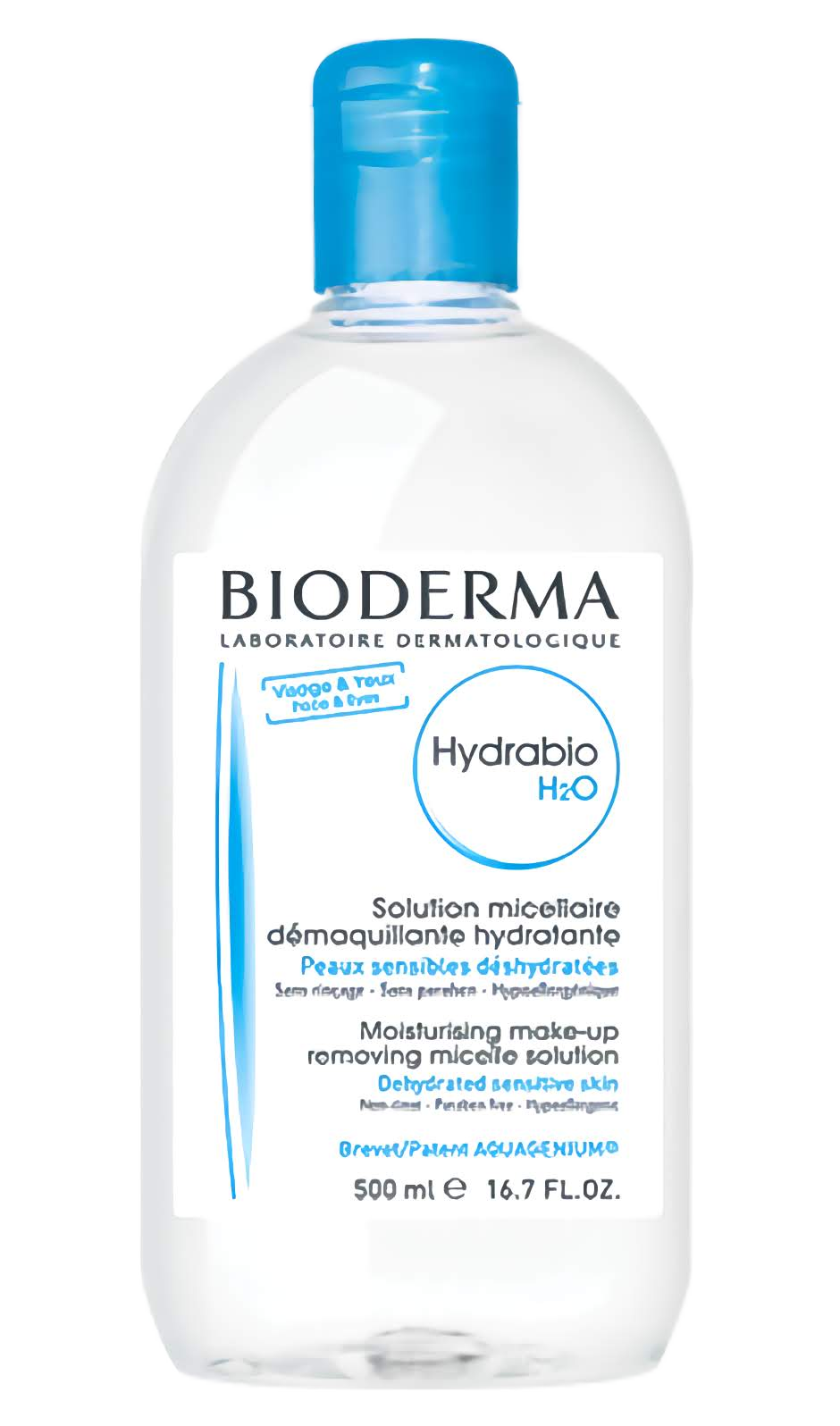 【BIODERMA】HYDRABIO H2O 500ml <16.9 fl oz>