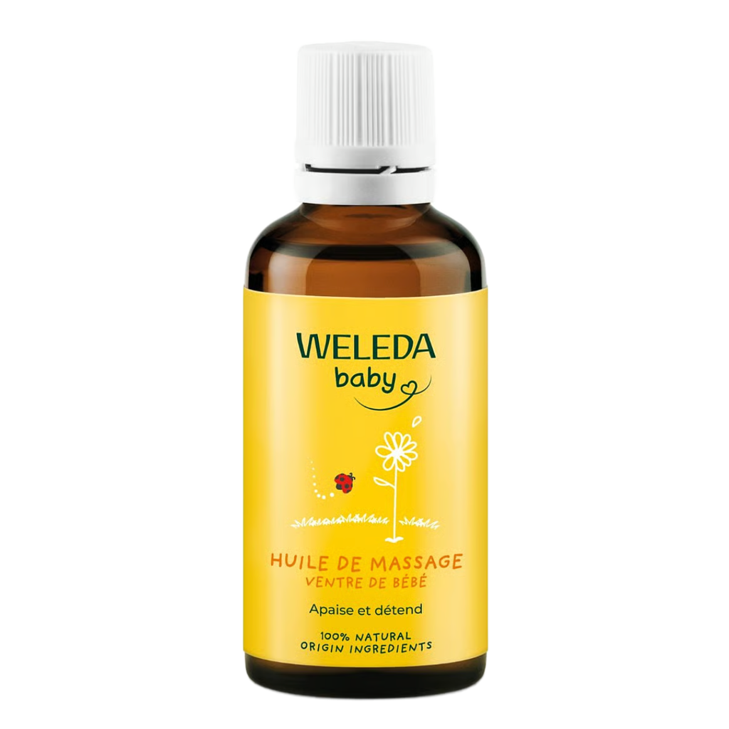 【Weleda】Baby Tummy Massage Oil 50 mL <1.7 fl oz>
