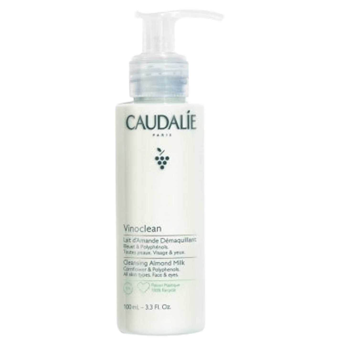 【CAUDALIE】VINOCLEAN LAIT D'AMANDE DEMAQUILLANT - 100ml <3.38 fl oz>