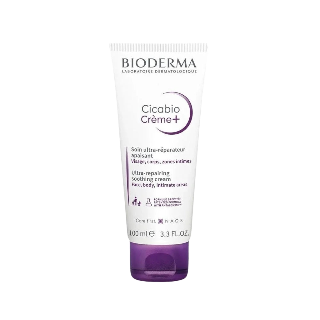 【Bioderma】Cicabio修复霜+ 超级修复护理 100 mL <3.4 fl oz>