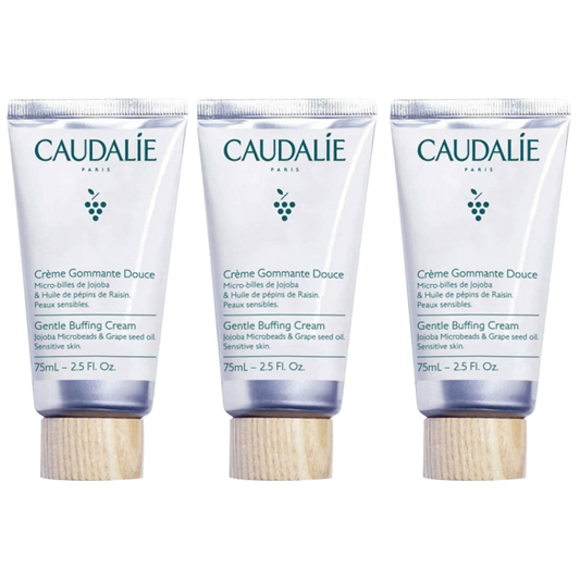 【CAUDALIE】溫和去角質霜 - VINOCLEAN 75ml <2.54fl oz> 3件裝