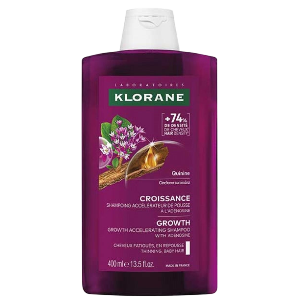 【Klorane】Growth-Accelerating Shampoo with Quinine & Adenosine 400 mL <13.5 fl oz>