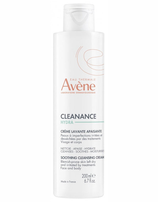 【AVENE】 CLEANANCE HYDRA CREME LAVANTE APAISANTE 200ml <6.76 fl oz>