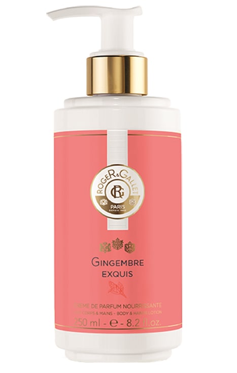 【ROGER & GALLET】EXTRAIT DE COLOGNE GINGEMBRE EXQUIS CREME PARFUM NOURRISSANTE 250ml <8.5 fl oz>