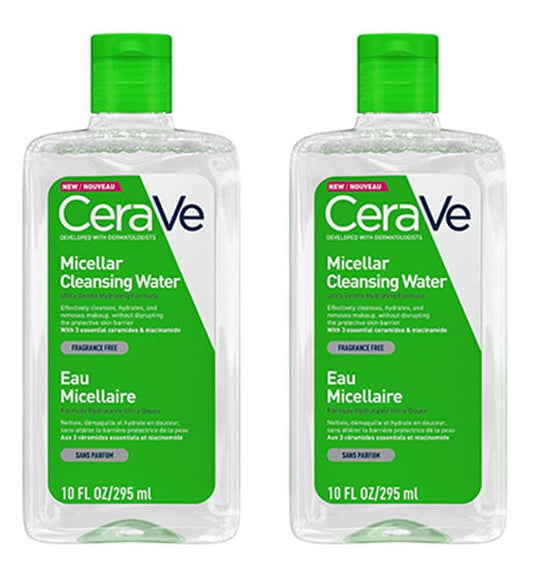 【CeraVe】MICELLAIRE CLEANSING WATER 295ml <9.98 fl oz> .2pc