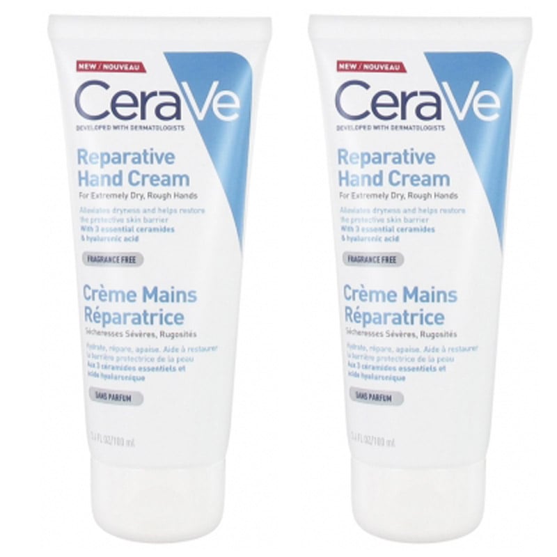 【CeraVe】REPARATIVE HAND CREAM 100ml <3.38 fl oz> 2pc