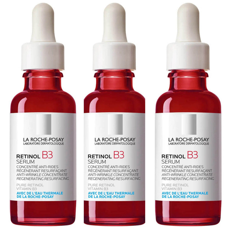 【LA ROCHE POSAY】RENTINOL B3 SERUM CONCENTRE ANTI-RIDES 30ml <1 fl oz> 3pc