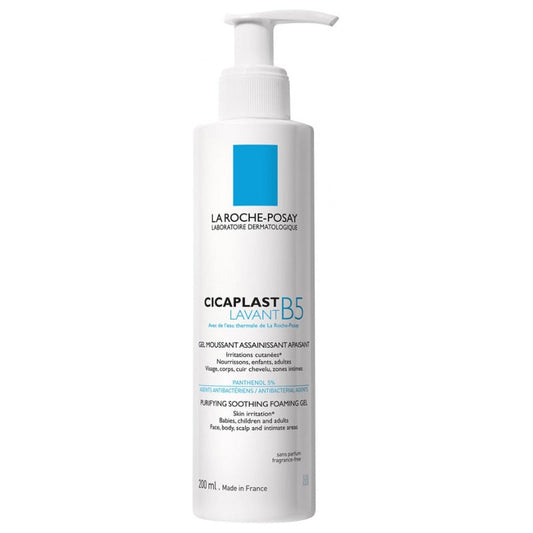 【LA ROCHE POSAY】CICAPLAST LAVANT B5 GEL LAVANT MOUSSANT ASSAINISSANT APAISANT 200ml <6.76 fl oz>