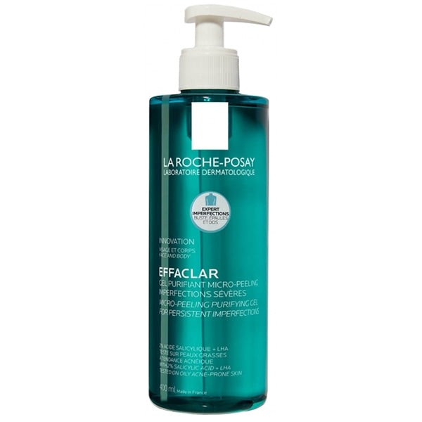 【LA ROCHE POSAY】EFFACLAR GEL PURIFIANT MICRO-PEELING 400ml <13.53 fl oz>