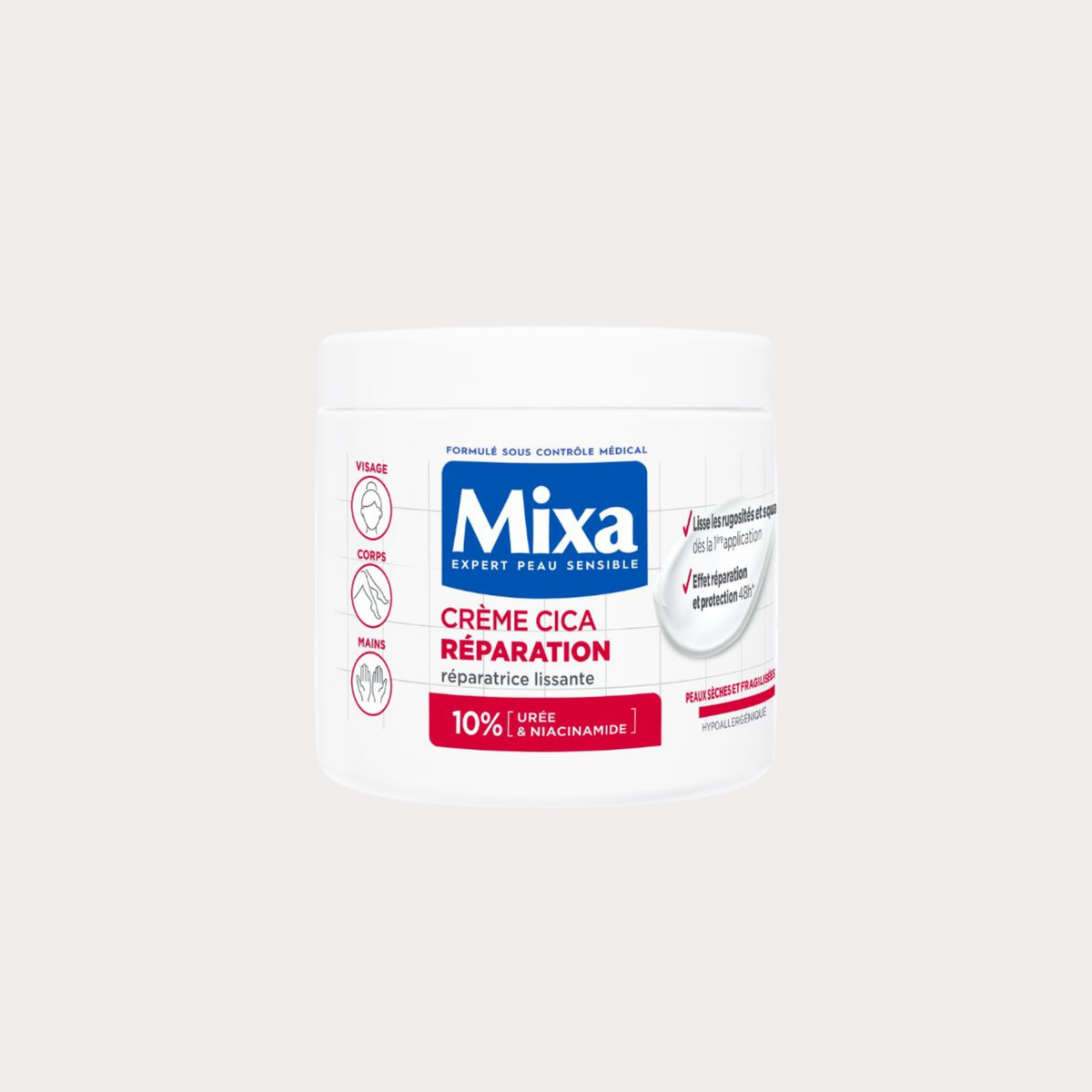Mixa Mixa Cica Repair Cream 400 mL