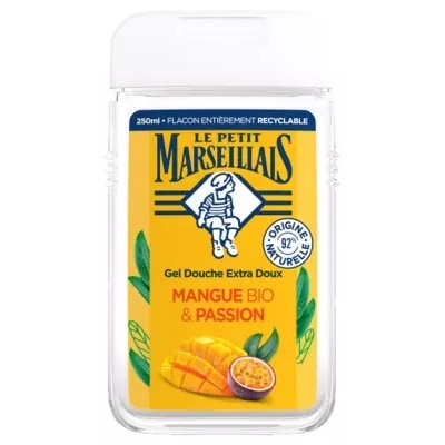 【Le Petit Marseillais】 Extra Gentle Shower Gel Mango and Passion 250mL <8.5 fl oz>