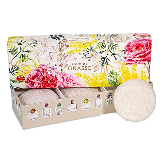 Fragonard L'Air de Grasse Soap Gift Set 3 × 75 g