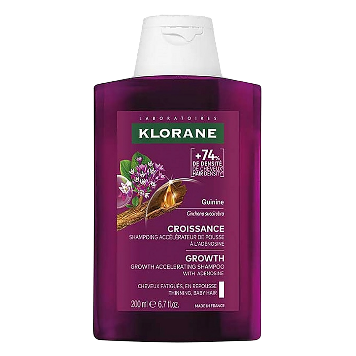 Klorane Croissance Growth Accelerating Shampoo 200 mL