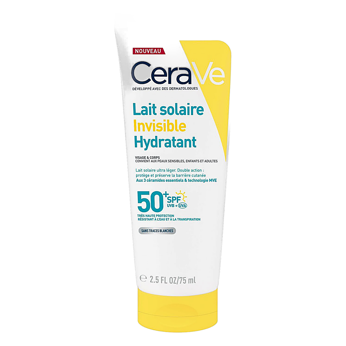 CeraVe Invisible Hydrating Sun Lotion SPF50+ 75 mL
