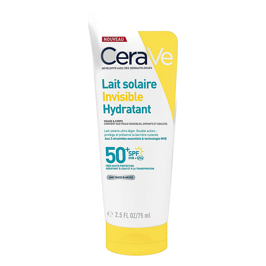 CeraVe Invisible Hydrating Sun Lotion SPF50+ 75 mL