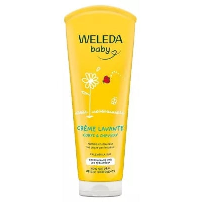 Weleda Baby Calendula Body Wash & Shampoo 200 mL <6.8 fl oz>