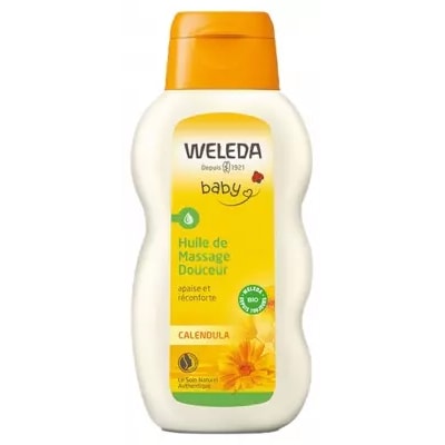 Weleda Baby Calendula Gentle Massage Oil 200 mL <6.8 fl oz>