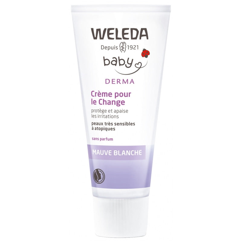 Weleda Baby Derma White Mallow Nappy Change Cream 50 mL <1.7 fl oz>