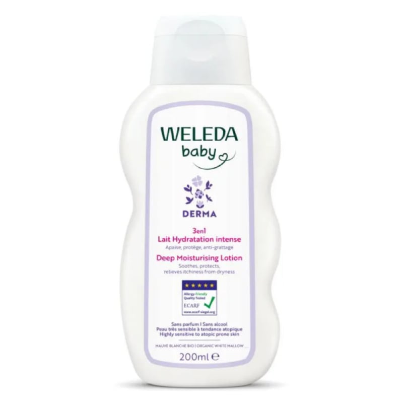 Weleda Baby Derma Intense Hydration Body Lotion 200 mL <6.8 fl oz>