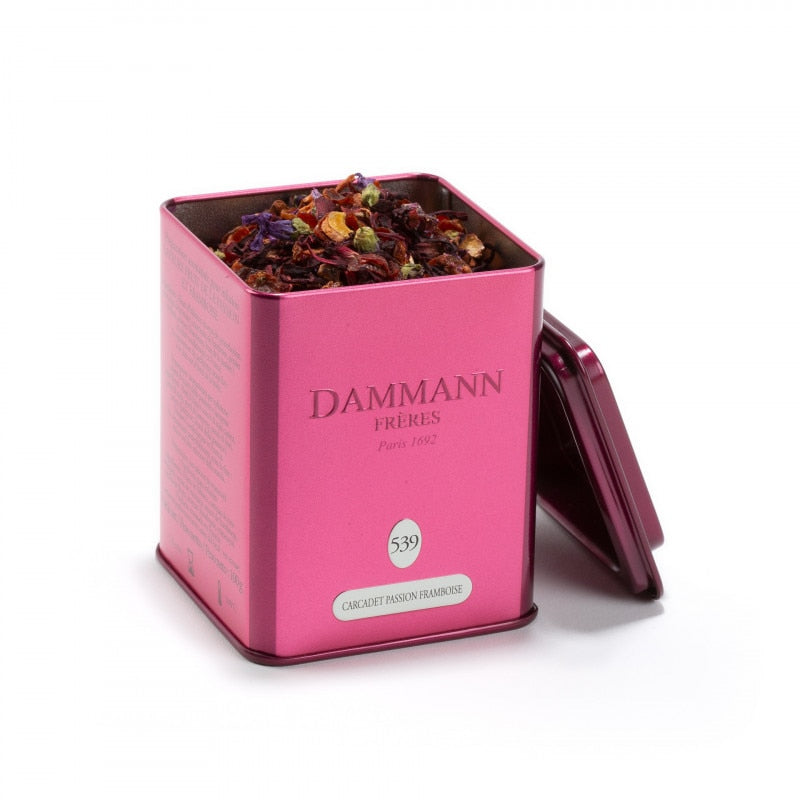Dammann Frères Carcadet Passion Framboise -Tin- 100 g <3.5 oz>