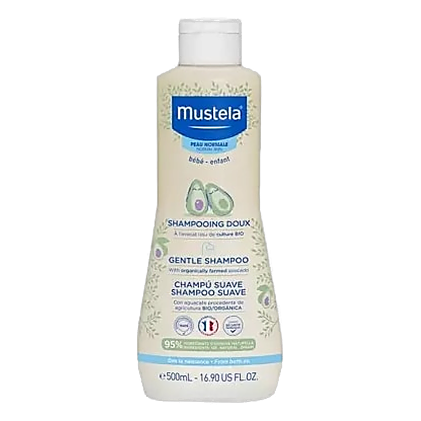 Mustela Gentle Baby Shampoo with Organic Avocado 500 mL