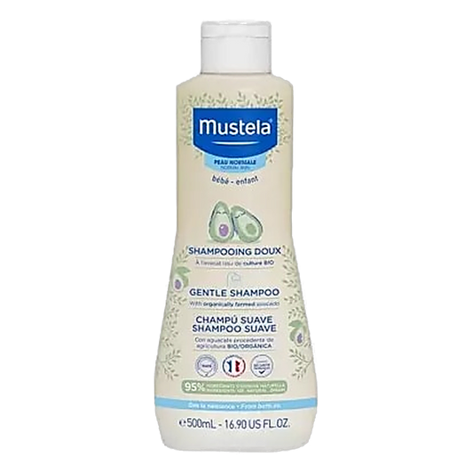 Mustela Gentle Baby Shampoo with Organic Avocado 500 mL