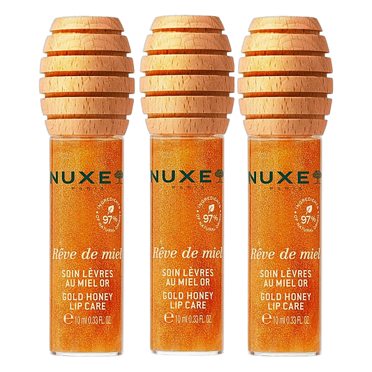 Nuxe Rêve de Miel® Gold Honey Lip Care 10 mL 3pc Set
