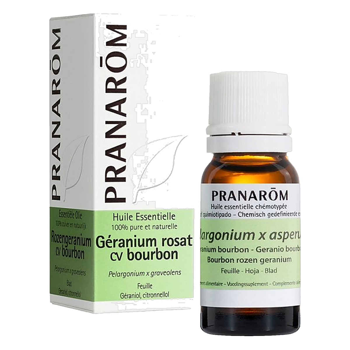 Pranarôm Geranium Bourbon Essential Oil Organic 10 mL