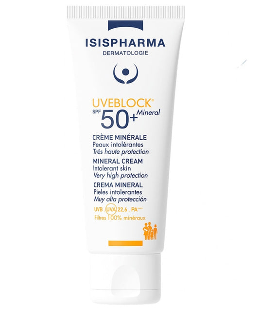 Isispharma Uveblock SPF50+ Mineral Invisible 40 mL