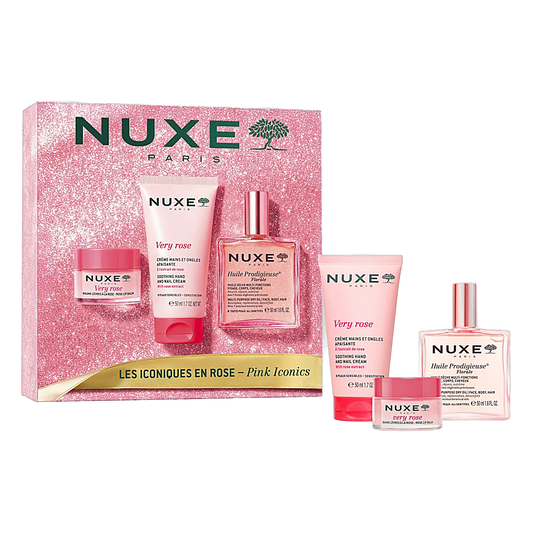 Nuxe The Icons in Rose Christmas Gift Set (3 Products)