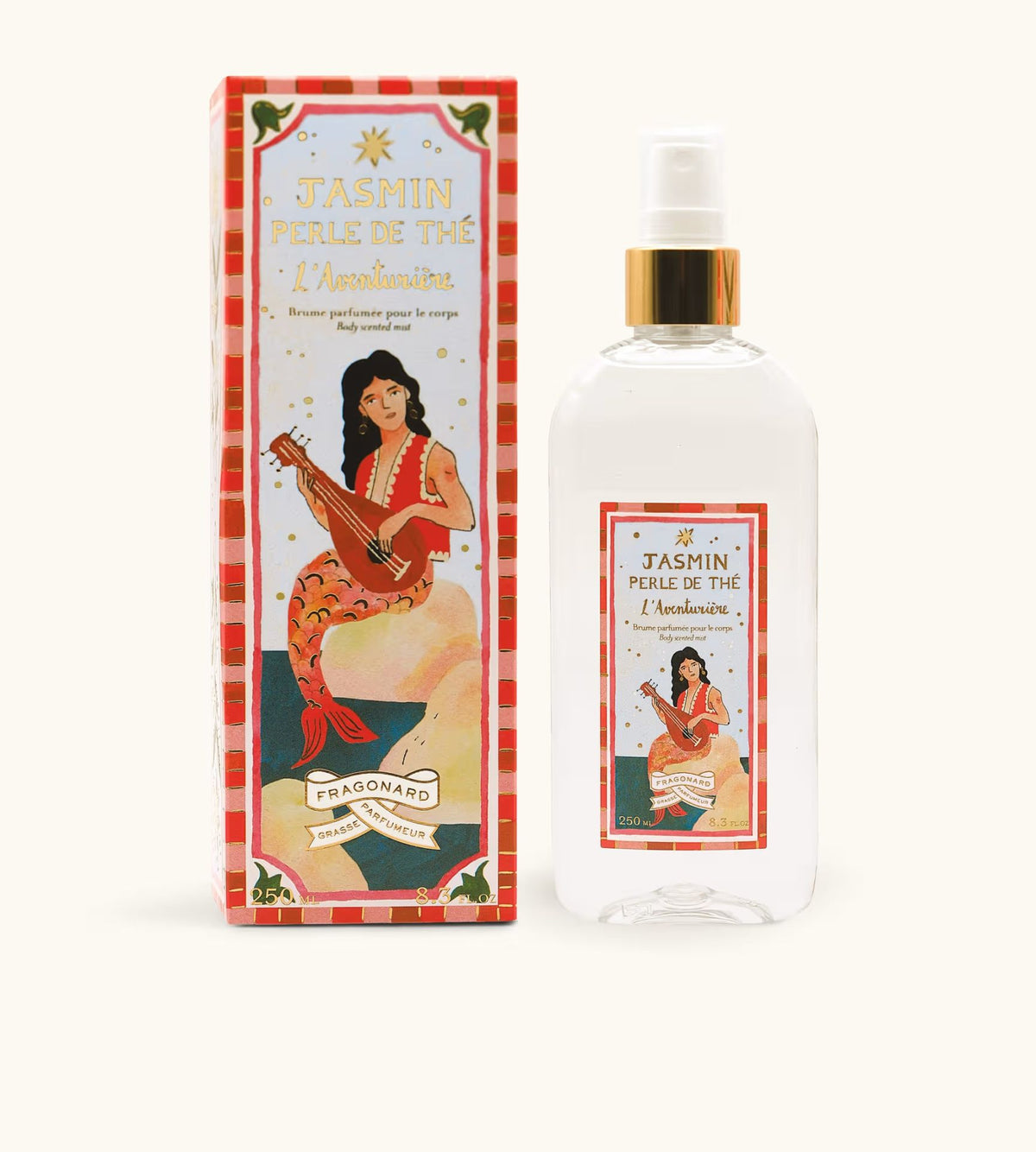 Fragonard L'Aventurière Jasmin Perle de Thé Body Mist 250 mL