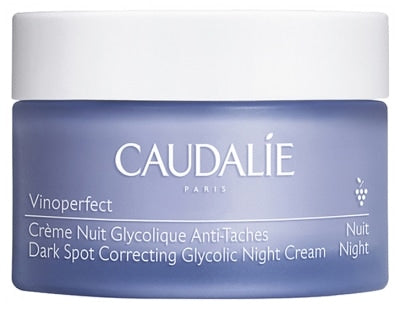 【CAUDALIE】 VINOPERFECT CREME NUIT GLYCOLIQUE ANTI-TACHES 50ml <1.69 fl oz>