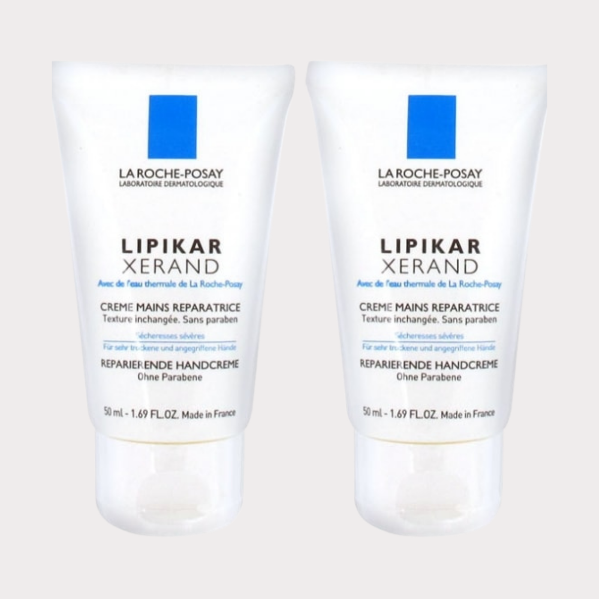 La Roche-Posay Lipikar Xerand Hand Repair Cream 50 mL 2pc Set