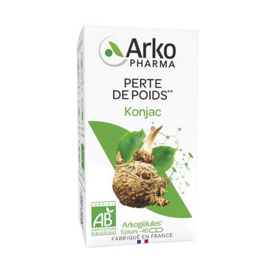 【Arkopharma】Arkogelules Organic Konjac 45 Capsules
