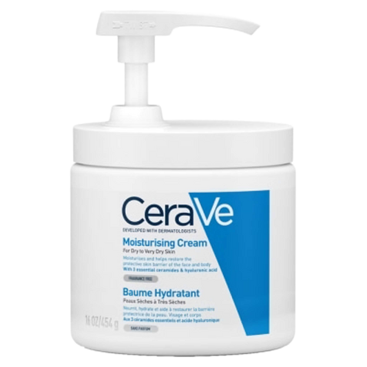 【CeraVe】 MOISTURISING CREAM WITH POMP 454ml <15.35 fl oz>