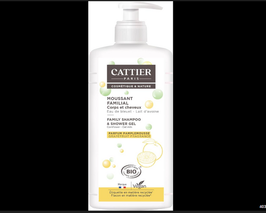 【Cattier】Family Soap-Free Foaming Cleanser 1000 mL <33.8 fl oz>