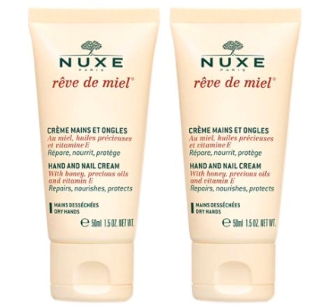 【NUXE】Crème Mains et Ongles Rêve De Miel 50 mL <1.7 fl oz> 2pc Set