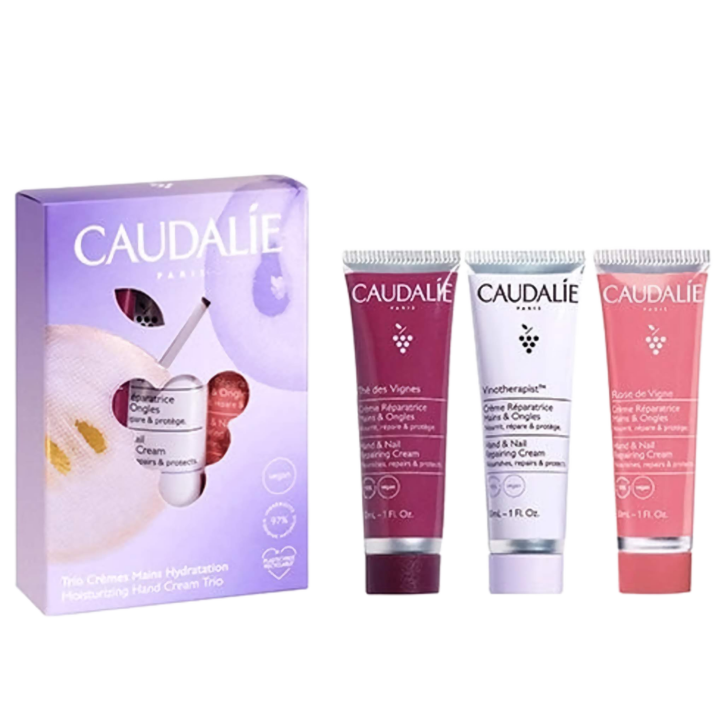 【CAUDALIE】TRIO CREME MAINS HYDRATATION 30ml  <1.01 fl oz> 3pc set