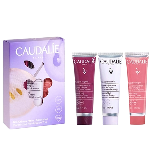 【CAUDALIE】TRIO CREME MAINS HYDRATATION 30ml  <1.01 fl oz> 3pc set