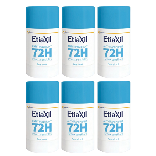 【Etiaxil】72H Anti-Perspirant Deodorant Stick 40 mL <1.4 fl oz> 6pc Set