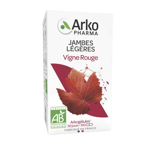 【Arkopharma】Arkogelules Organic Red Vine (Vigne Rouge) 150 Capsules