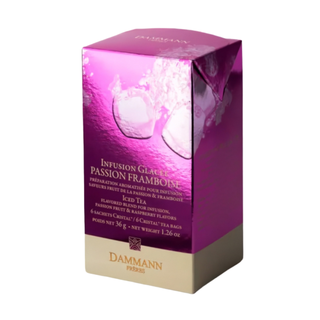 【Dammann Frères】Iced Tea -Passion Framboise- -6 Wrapped Sachets- 36 g <1.27 oz>