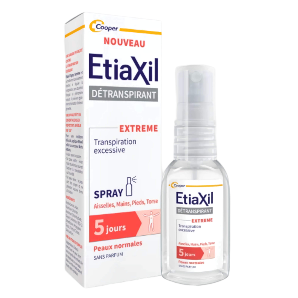 【Etiaxil】Spray Antitranspirant Extrême Peau Normale 30 mL <1.0 fl oz>