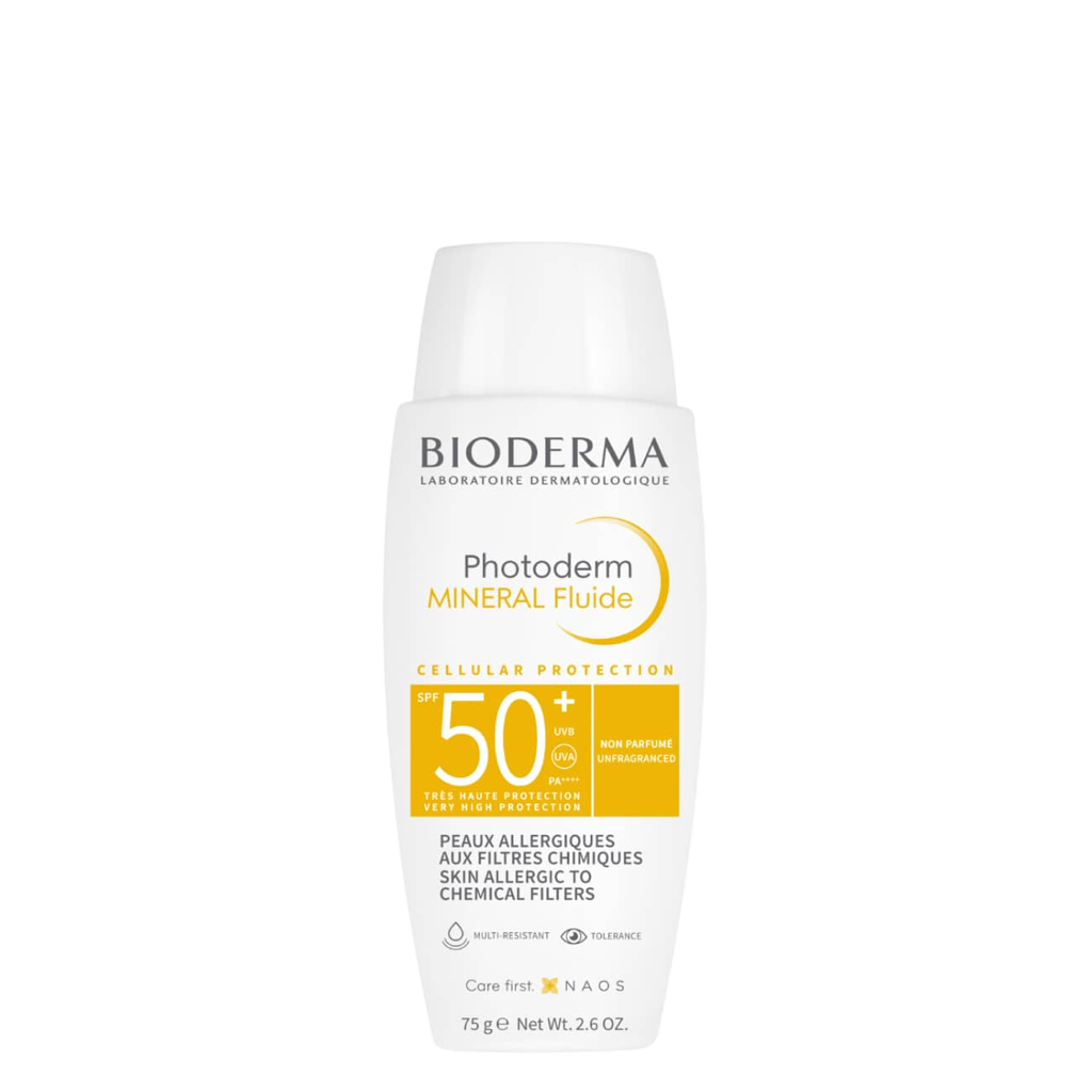 【Bioderma】光學礦物質防曬液 SPF50 75 mL <2.5 fl oz>