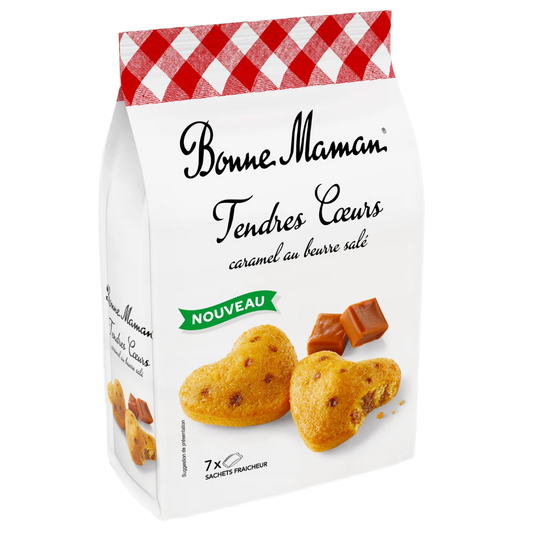 【Bonne Maman】柔情心形焦糖配鹽味奶油 7顆 210 g <7.41 oz>