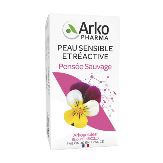 【Arkopharma】Arkogelules Organic Wild Pansy (Pensée Sauvage) 45 Capsules
