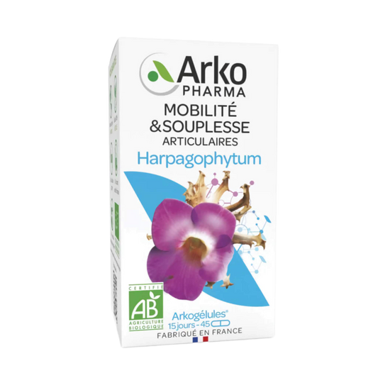 【Arkopharma】Arkogelules Organic Harpagophytum 45 Capsules