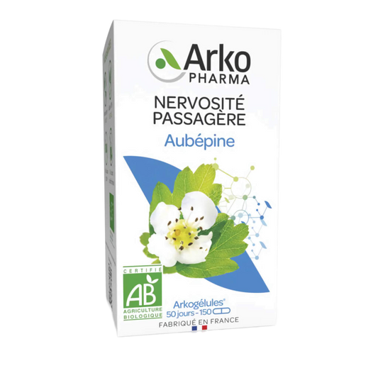 【Arkopharma】Arkogelules Hawthorn Nervousness 150 Capsules
